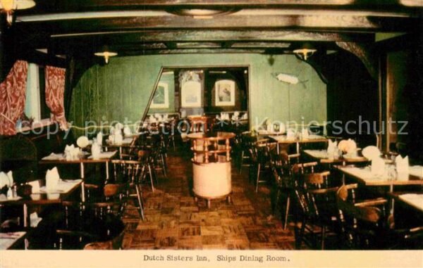 Toronto Canada Dutch Sisters Inn Ships Dining Room