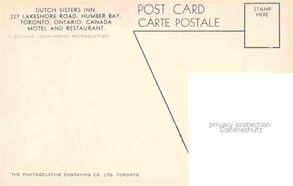 Toronto Canada Dutch Sisters Inn Ships Dining Room – Bild 2