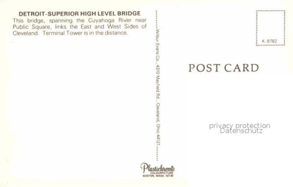 Detroit Michigan Superior High Level Bridge Cuyahoga Riv – Bild 2