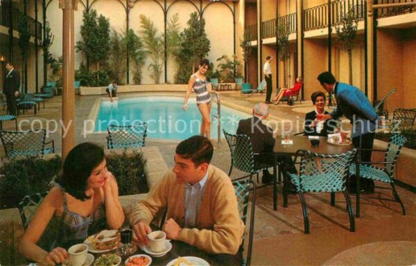 San Francisco California Handlery Motor Inn Swimming Pool
