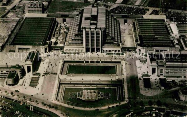 Bruxelles Bruessel Panorama du Centenaire vue aerienne