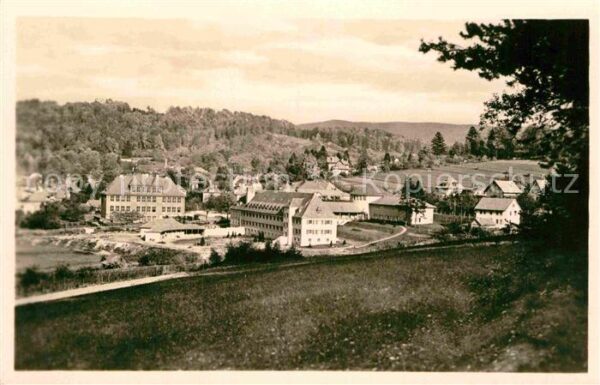 Bad Liebenstein Blick auf Heinrich Mann Sanatorium
