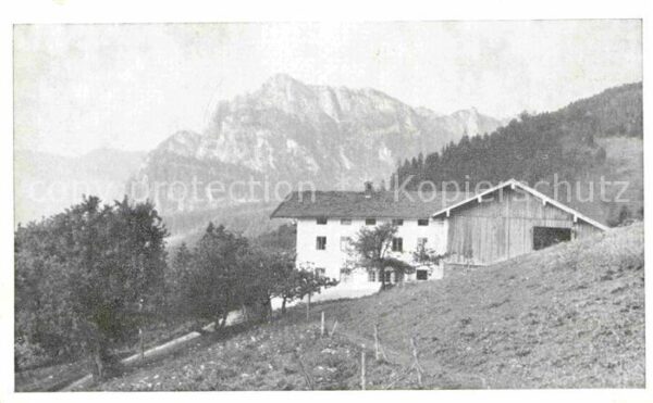 Rottau Chiemgau Berghof Adersberg mit Gederer und Kampe