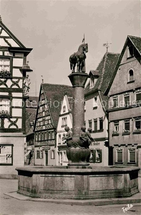 Forchheim Oberfranken Kriegerbrunnen Denkmal Altstadt Fachwer