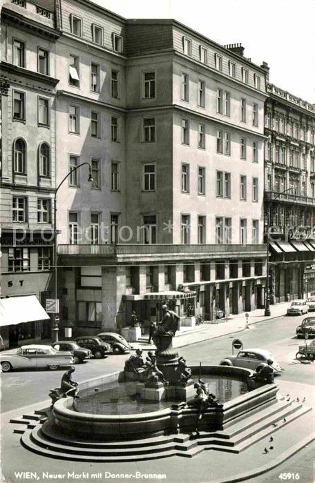 Wien Neuer Markt Donnerbrunnen