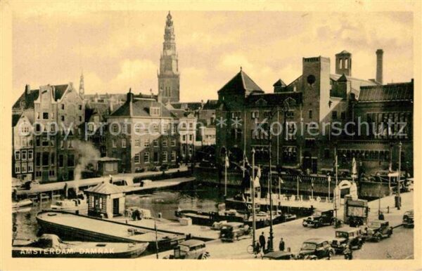 Amsterdam Niederlande Damrak