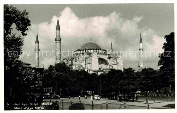 Istanbul Constantinopel Aya Sofya Müzesi