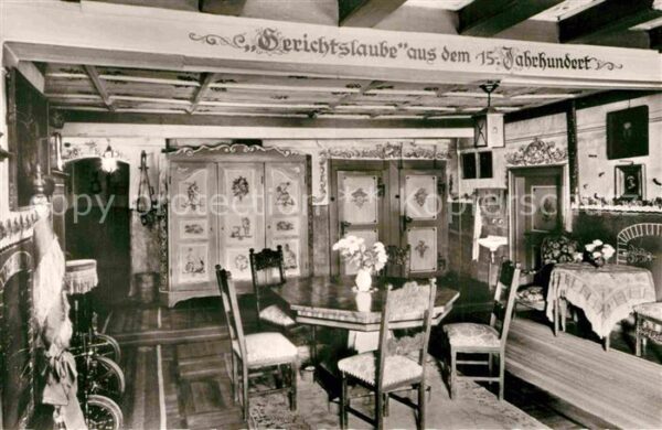 Grossholzleute Gasthof Pension Adler Gerichtslaube 15.