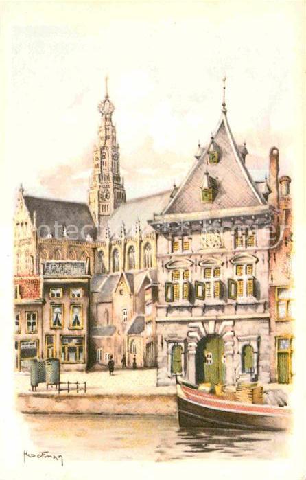 Haarlem de Waag Künstlerkarte