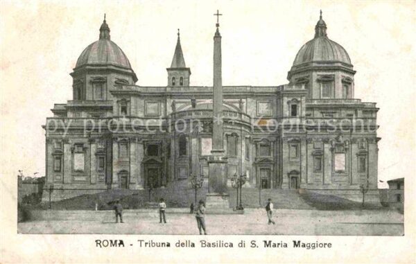 Roma Rom Tribuna della Basilica di Santa Maria M