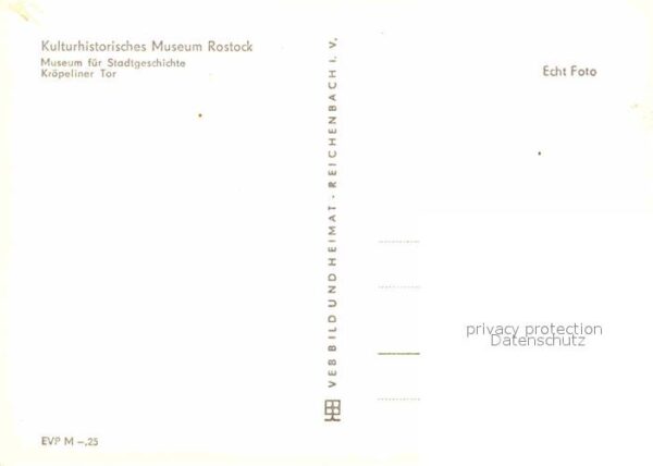 Rostock Kulturhistorisches Museum Kröpeliner To – Bild 2