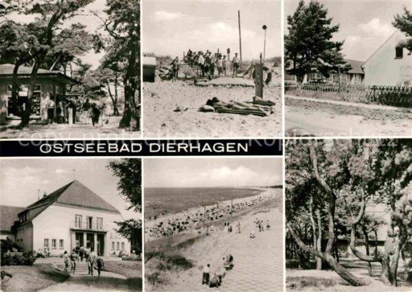 Dierhagen Ostseebad FDGB Erholungsheim Ernst Moritz Arndt K