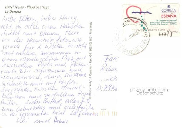 La Gomera Hotel Cecina Playa Santiago – Bild 2