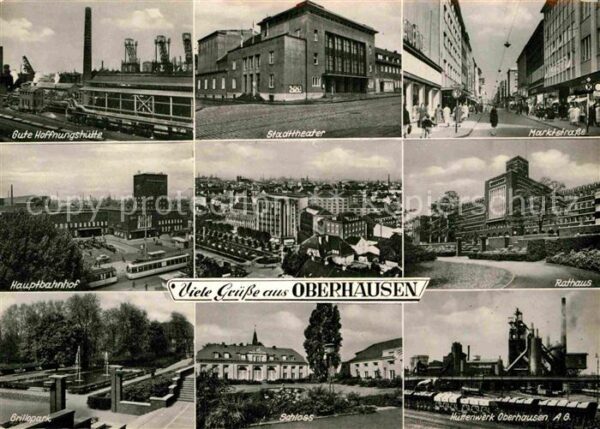 Oberhausen Gute Hoffnungshütte Stadttheater Markts