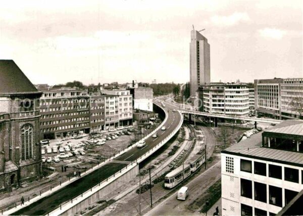 Duesseldorf Hochstrasse Thyssenhaus Jan Wellem Plat