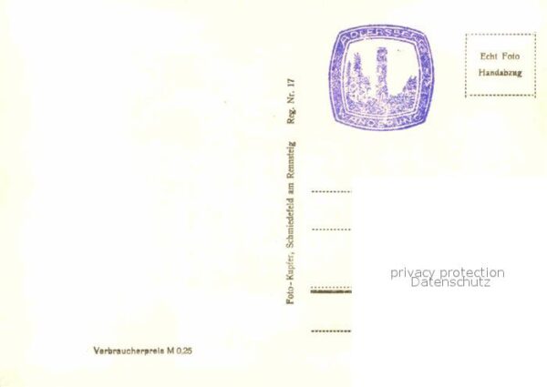 Adlersberg-Stutenhaus Aussichtsturm Naherholungsgebiet Handab – Bild 2