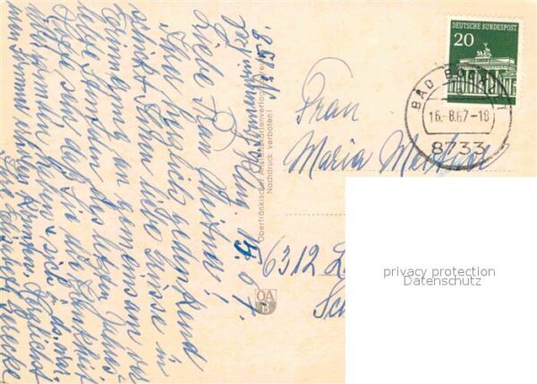 Bad Bocklet Postkutsche Wandelhalle Brunnen – Bild 2
