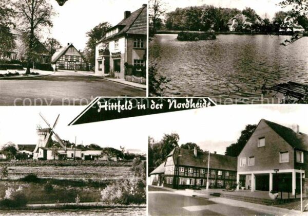 Hittfeld Ortsansichten Mühle See