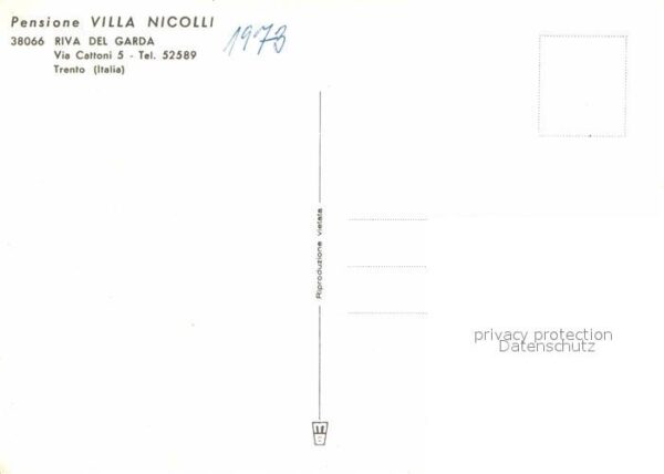Riva del Garda Pensione Villa Nicolli – Bild 2