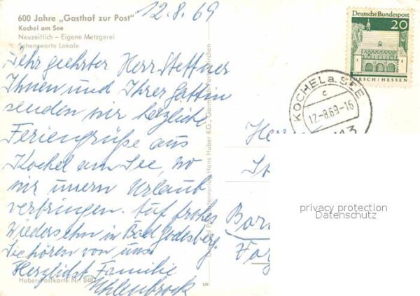 Kochel See Gasthof zur Post – Bild 2