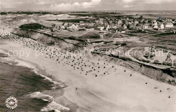 Wenningstedt Sylt Fliegeraufnahme