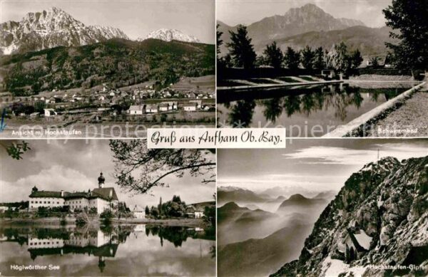 Aufham Anger Hochstaufen Schwimmbad Höglwörther See