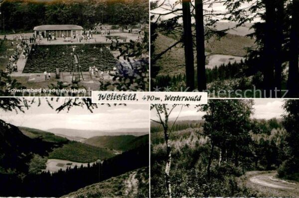 Weitefeld Schwimmbad Panorama