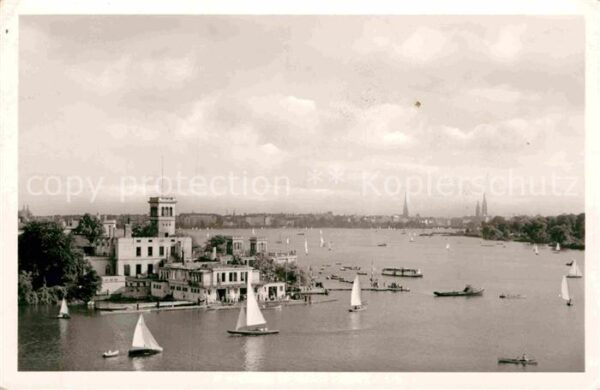 Hamburg Uhlenhorster Fährhaus Außenalster