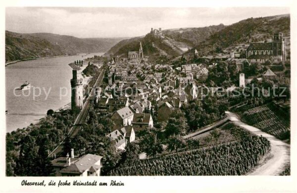 Oberwesel Rhein Panorama