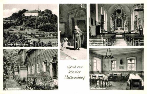 Volkersberg Kloster Klosterkirche Klostergarten Gäs