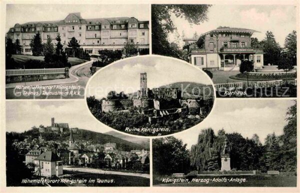 Koenigstein Taunus Taunusheim Kurhaus Herzog Adolfs Anlage