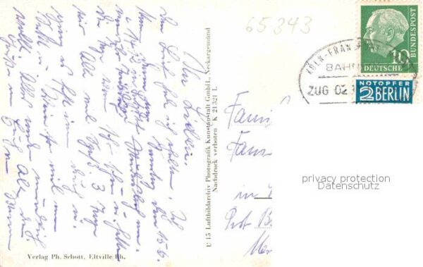 Eltville Rhein Fliegeraufnahme – Bild 2