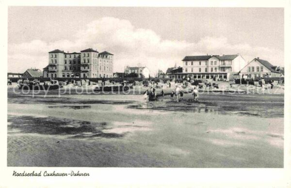 Cuxhaven Duhnen Nordseebad Ebbe Strand