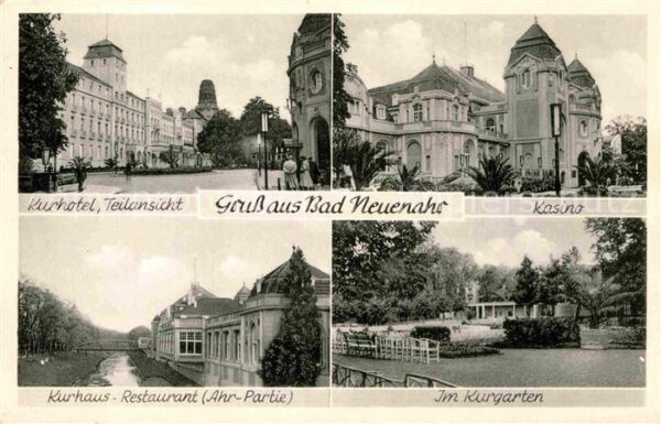 Bad Neuenahr-Ahrweiler Kurhotel Kasino Kurhaus Restaurant Kurg