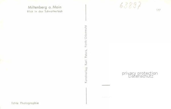 Miltenberg Main Schnatterloch Fachwerk – Bild 2