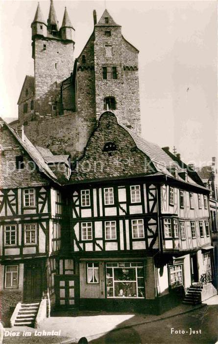Diez Lahn Grafenschloss Fachwerk
