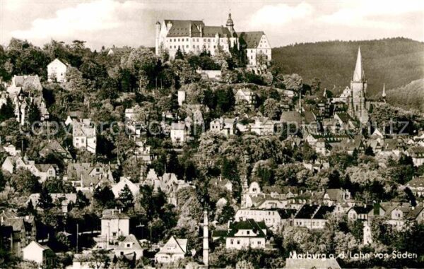 Marburg Lahn Schloss Panorama