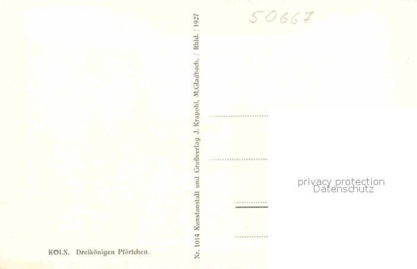 Koeln Rhein Dreikönigen Pförtchen – Bild 2