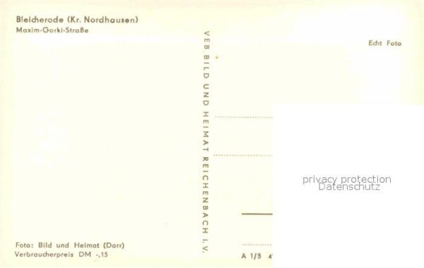 Bleicherode Maxim Gorki Straße – Bild 2