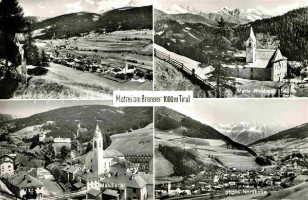 Matrei Brenner Panorama Maria Waldrast Mühlbachl Nordk