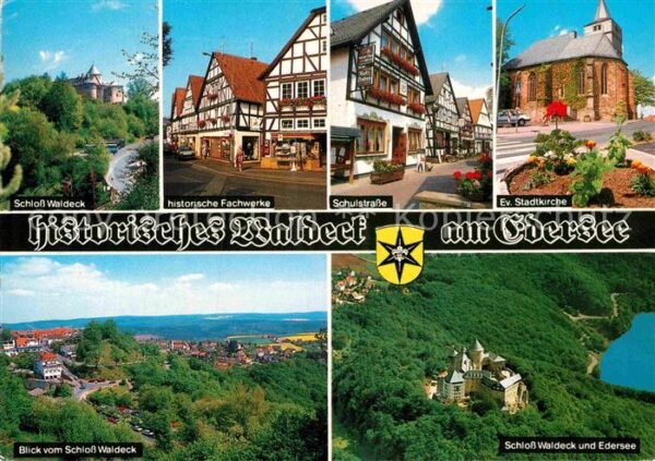 Waldeck Edersee Schloss Waldeck Stadtkirche Schulstraße