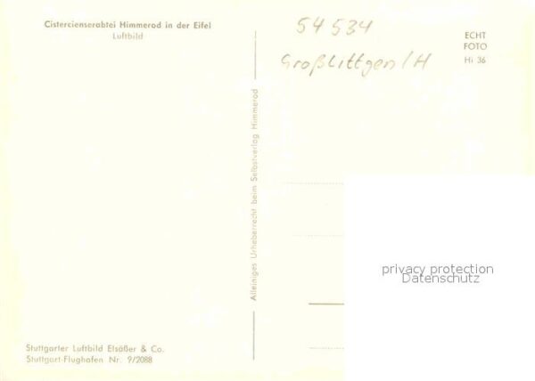 Grosslittgen Fliegeraufnahme Cistercienserabtei Himm – Bild 2