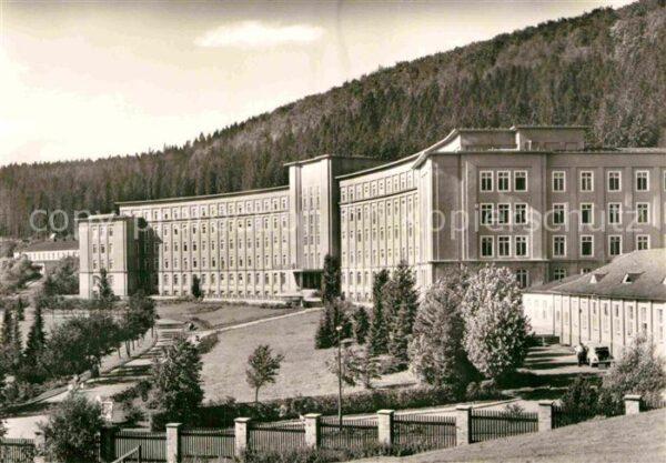 Erlabrunn Erzgebirge Bergarbeiter Krankenhaus Dr Georg Benja