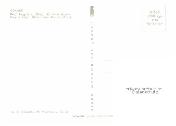 Gdansk Kirche Sadtansicht Rathaus – Bild 2