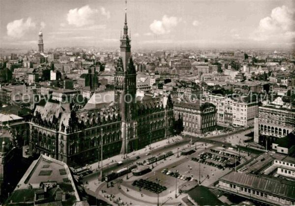 Hamburg Rathaus Rathausmarkt