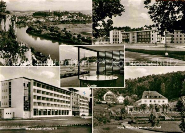 Abbach Bad Schwefelbad Rheumakrankenhaus II Haus W