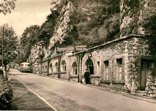Ruebeland Harz Eingang Hermannshöhle