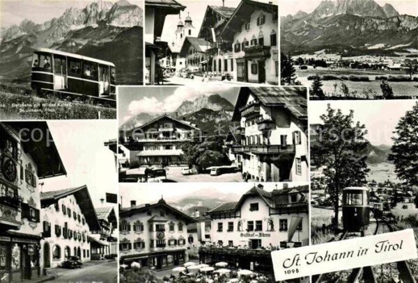 Johann Tirol St Wilden Kaiser Gasthaus Bären Bergbahn