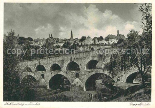 Rothenburg Tauber Doppelbrücke