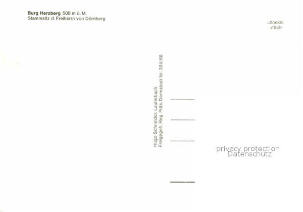 Herzberg Harz Fliegeraufnahme Burg – Bild 2